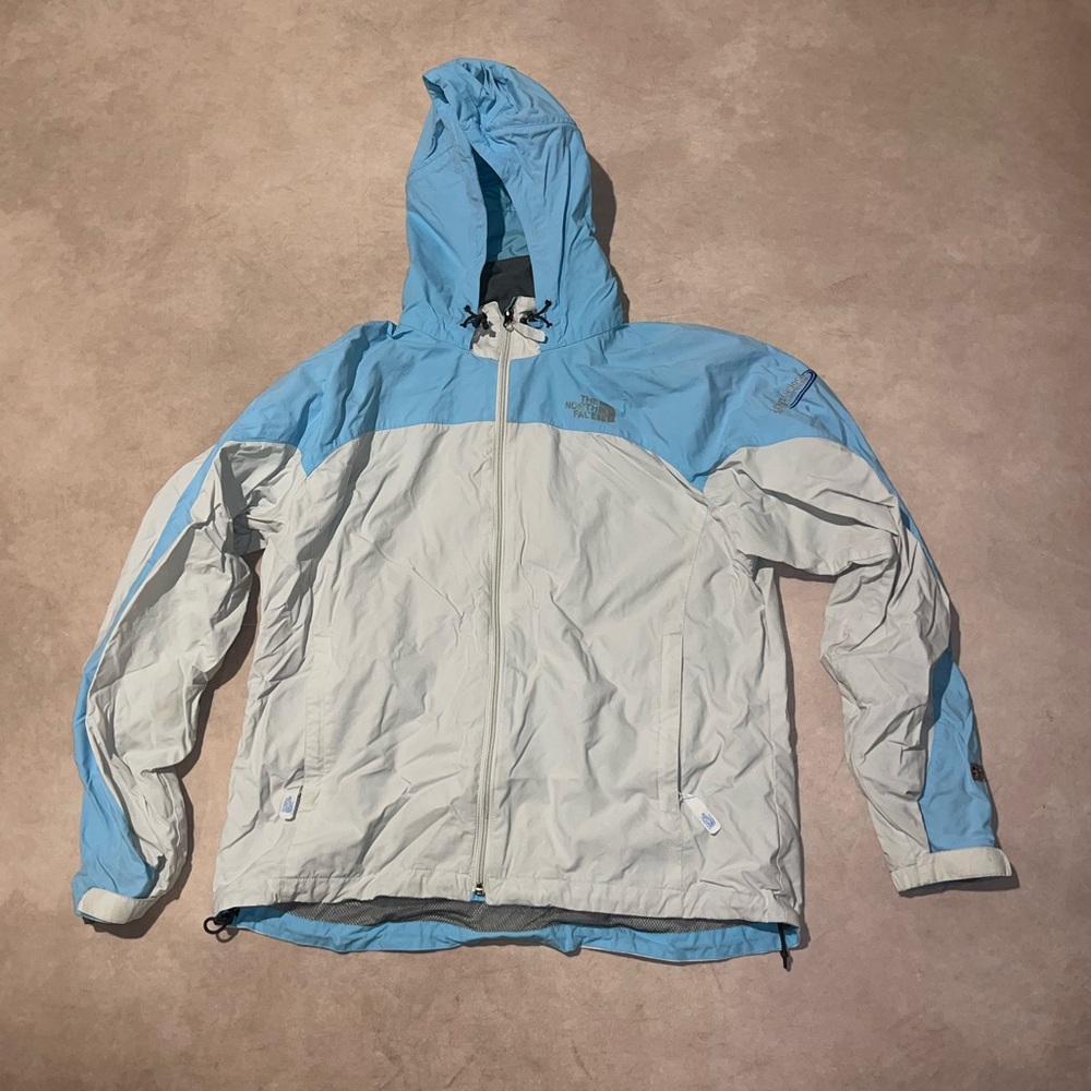 The North Face Baby Blue and Gray Jacket